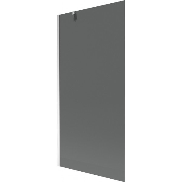 Mexen Next  Paravan de cada  cu 1 aripa 90 x 150 cm, grafit, chrom - 895-090-000-00-40-01