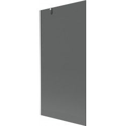 Mexen Next  Paravan de cada  cu 1 aripa 90 x 150 cm, grafit, chrom - 895-090-000-00-40-01 Paravan Cada 467680 Mexen