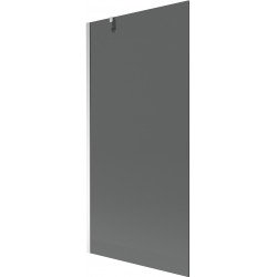 Mexen Next  Paravan de cada  cu 1 aripa 90 x 150 cm, grafit, chrom - 895-090-000-00-40-01 Paravan Cada 467680 Mexen