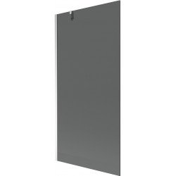 Mexen Next  Paravan de cada  cu 1 aripa 90 x 150 cm, grafit, chrom - 895-090-000-00-40-01