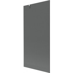 Mexen Next  Paravan de cada  cu 1 aripa 90 x 150 cm, grafit,  alb - 895-090-000-00-40-20