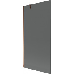 Mexen Next  Paravan de cada  cu 1 aripa 90 x 150 cm, grafit, rose auriu - 895-090-000-00-40-60 Paravan Cada 467680 Mexen