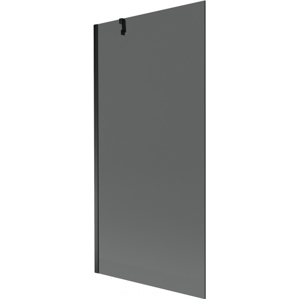 Mexen Next  Paravan de cada  cu 1 aripa 90 x 150 cm, grafit,  negru - 895-090-000-00-40-70