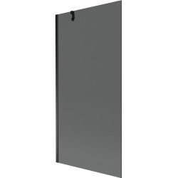 Mexen Next  Paravan de cada  cu 1 aripa 90 x 150 cm, grafit,  negru - 895-090-000-00-40-70 Paravan Cada 467680 Mexen