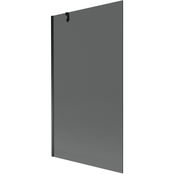 Mexen Next  Paravan de cada  cu 1 aripa 100 x 150 cm, grafit,  negru - 895-100-000-00-40-70