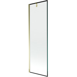 Mexen Next  Paravan de cada  cu 1 aripa 60 x 150 cm,  negru , auriu - 895-060-000-00-70-50 Paravan Cada 467680 Mexen