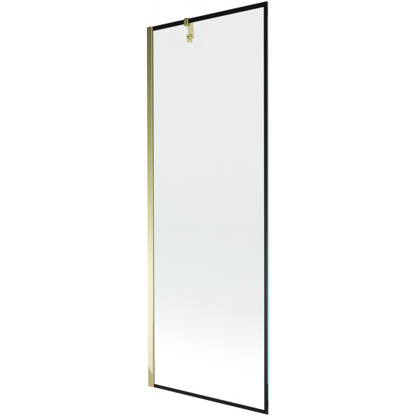 Mexen Next  Paravan de cada  cu 1 aripa 70 x 150 cm,  negru , auriu - 895-070-000-00-70-50