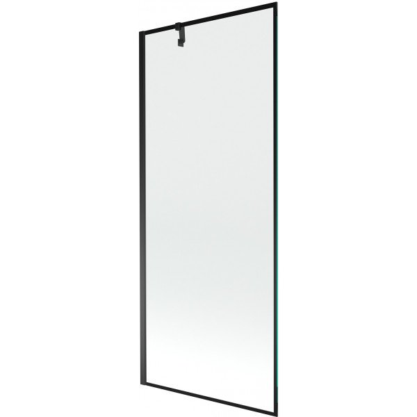 Mexen Next  Paravan de cada  cu 1 aripa 80 x 150 cm,  negru ,  negru - 895-080-000-00-70-70