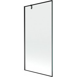 Mexen Next  Paravan de cada  cu 1 aripa 90 x 150 cm,  negru ,  negru - 895-090-000-00-70-70 Paravan Cada 467680 Mexen