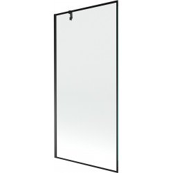 Mexen Next  Paravan de cada  cu 1 aripa 90 x 150 cm,  negru ,  negru - 895-090-000-00-70-70 Paravan Cada 467680 Mexen