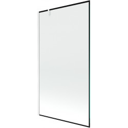 Mexen Next  Paravan de cada  cu 1 aripa 100 x 150 cm,  negru ,  alb - 895-100-000-00-70-20 Paravan Cada 467680 Mexen