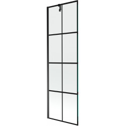 Mexen Next  Paravan de cada  cu 1 aripa 60 x 150 cm,  negru ,  negru - 895-060-000-00-77-70 Paravan Cada 467680 Mexen