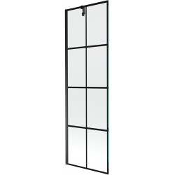 Mexen Next  Paravan de cada  cu 1 aripa 60 x 150 cm,  negru ,  negru - 895-060-000-00-77-70 Paravan Cada 467680 Mexen
