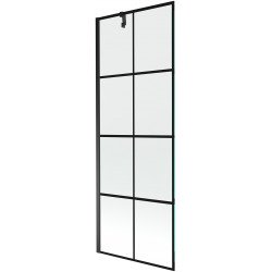 Mexen Next  Paravan de cada  cu 1 aripa 70 x 150 cm,  negru ,  negru - 895-070-000-00-77-70 Paravan Cada 467680 Mexen