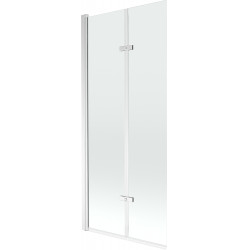 Mexen Castor  Paravan de cada  cu 2 aripi 80 x 150 cm, transparent, chrom - 892-080-002-01-00 Paravan Cada 467680 Mexen