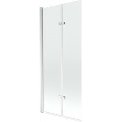 Mexen Castor  Paravan de cada  cu 2 aripi 80 x 150 cm, transparent, chrom - 892-080-002-01-00 Paravan Cada 467680 Mexen