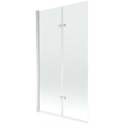 Mexen Castor  Paravan de cada  cu 2 aripi 100 x 150 cm, transparent, chrom - 892-100-002-01-00 Paravan Cada 467657 Mexen