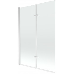 Mexen Castor  Paravan de cada  cu 2 aripi 120 x 150 cm, transparent, chrom - 892-120-002-01-00 Paravan Cada 467680 Mexen