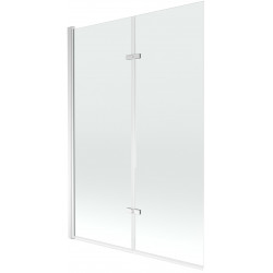Mexen Castor  Paravan de cada  cu 2 aripi 120 x 150 cm, transparent, chrom - 892-120-002-01-00 Paravan Cada 467680 Mexen