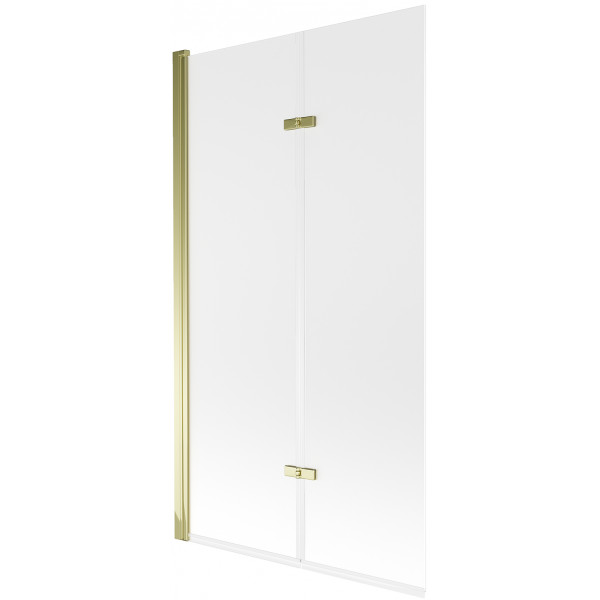 Mexen Castor  Paravan de cada  cu 2 aripi 100 x 150 cm,  satin , auriu - 892-100-002-50-30