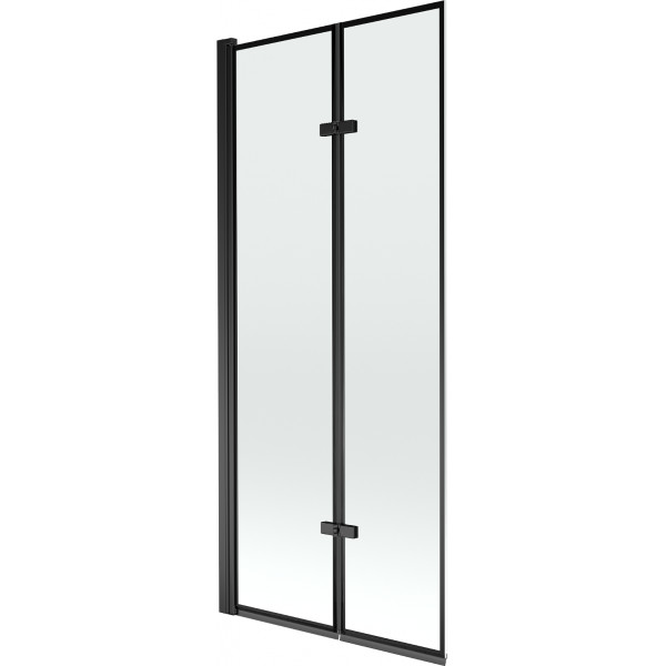 Mexen Castor  Paravan de cada  cu 2 aripi 80 x 150 cm,  negru ,  negru - 892-080-002-70-70