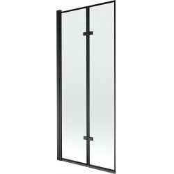 Mexen Castor  Paravan de cada  cu 2 aripi 80 x 150 cm,  negru ,  negru - 892-080-002-70-70 Paravan Cada 467680 Mexen