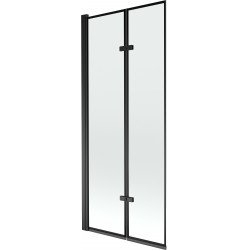 Mexen Castor  Paravan de cada  cu 2 aripi 80 x 150 cm,  negru ,  negru - 892-080-002-70-70 Paravan Cada 467680 Mexen