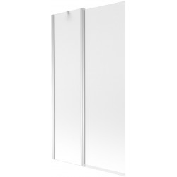 Mexen Flip  Paravan de cada  cu 1+1 aripi batanta  100 x 150 cm,  satin , chrom - 894-100-101-01-30 Paravan Cada 467680 Mexen