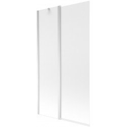 Mexen Flip  Paravan de cada  cu 1+1 aripi batanta  100 x 150 cm,  satin , chrom - 894-100-101-01-30 Paravan Cada 467680 Mexen