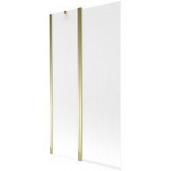 Mexen Flip  Paravan de cada  cu 1+1 aripi batanta  100 x 150 cm,  satin , auriu - 894-100-101-50-30 Paravan Cada 467680 Mexen