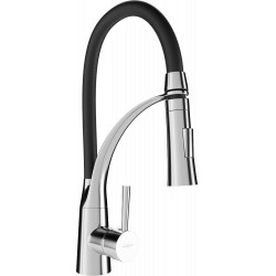 Mexen Aster baterie  bucatarie , chrom/negru - 73450-07 Baterii bucatarie 467680 Mexen