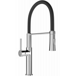 Mexen Dina baterie  bucatarie , chrom/negru - 672701-07 Baterii bucatarie 467680 Mexen