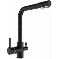 Mexen Duero baterie  bucatarie , negru patat  - 671600-76 Baterii bucatarie 467680 Mexen