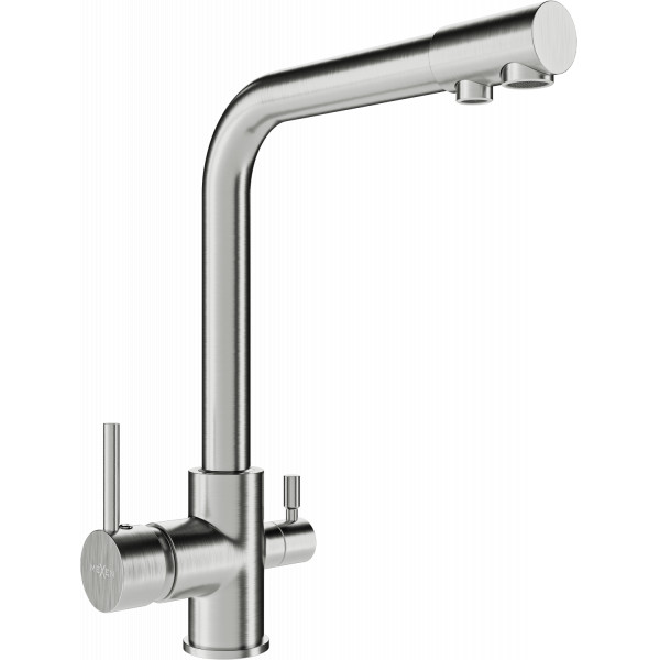 Mexen Duero baterie  bucatarie , inox - 671600-99