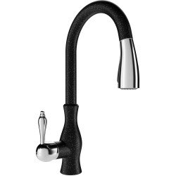 Mexen Savita baterie  bucatarie , negru patat  - 672601-76 Baterii bucatarie 467680 Mexen