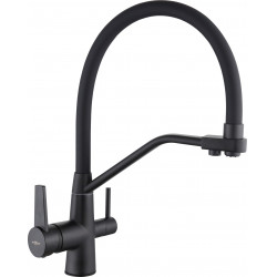 Mexen Duo baterie  bucatarie , negru - 671701-70 Baterii bucatarie 467680 Mexen