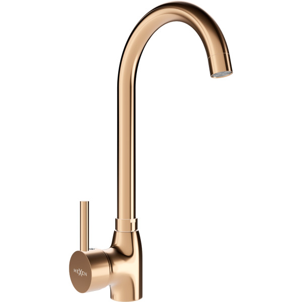 Mexen Telma baterie  bucatarie , rose  auriu   - 670200-60