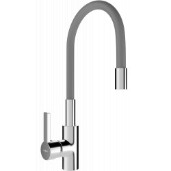 Mexen Flex baterie  bucatarie , chrom/gri  - 670900-06 Baterii bucatarie 467680 Mexen