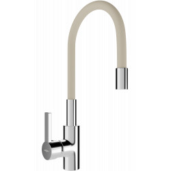 Mexen Flex baterie  bucatarie , chrom/beige  - 670900-09 Baterii bucatarie 467680 Mexen