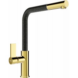 Mexen Flora baterie  bucatarie , negru/negru patat  - 670401-75 Baterii bucatarie 467680 Mexen