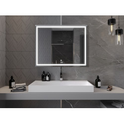 Mexen Miko  Oglinda de baie iluminata 100 x 80 cm, LED 6000K, cu dezaburire-9819-100-080-611-00