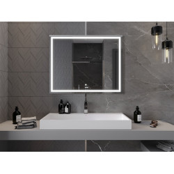 Mexen Miko  Oglinda de baie iluminata 100 x 80 cm, LED 6000K, cu dezaburire-9819-100-080-611-00