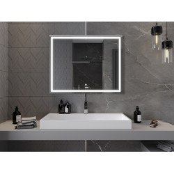 Mexen Miko  Oglinda de baie iluminata 100 x 80 cm, LED 6000K, cu dezaburire-9819-100-080-611-00