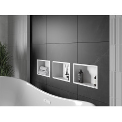 Mexen X-Wall-R  Nisa de perete   30 x 20 cm, alb   - 1920302010 Nisa de perete 46780 Mexen