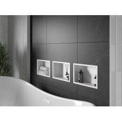 Mexen X-Wall-R  Nisa de perete   30 x 20 cm, alb   - 1920302010 Nisa de perete 46780 Mexen