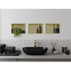 Mexen X-Wall-R  Nisa de perete   30 x 20 cm, auriu  - 1950302010