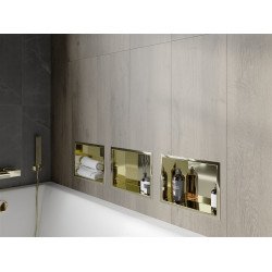 Mexen X-Wall-R  Nisa de perete   30 x 20 cm, auriu  - 1950302010