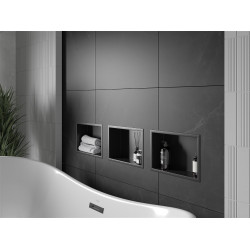 Mexen X-Wall-R  Nisa de perete   30 x 20 cm, negru  - 1970302010 Nisa de perete 46780 Mexen