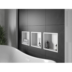 Mexen X-Wall-R  Nisa de perete   30 x 30 cm, alb   - 1920303010 Nisa de perete 46780 Mexen