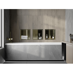 Mexen X-Wall-R  Nisa de perete   30 x 30 cm, auriu  - 1950303010